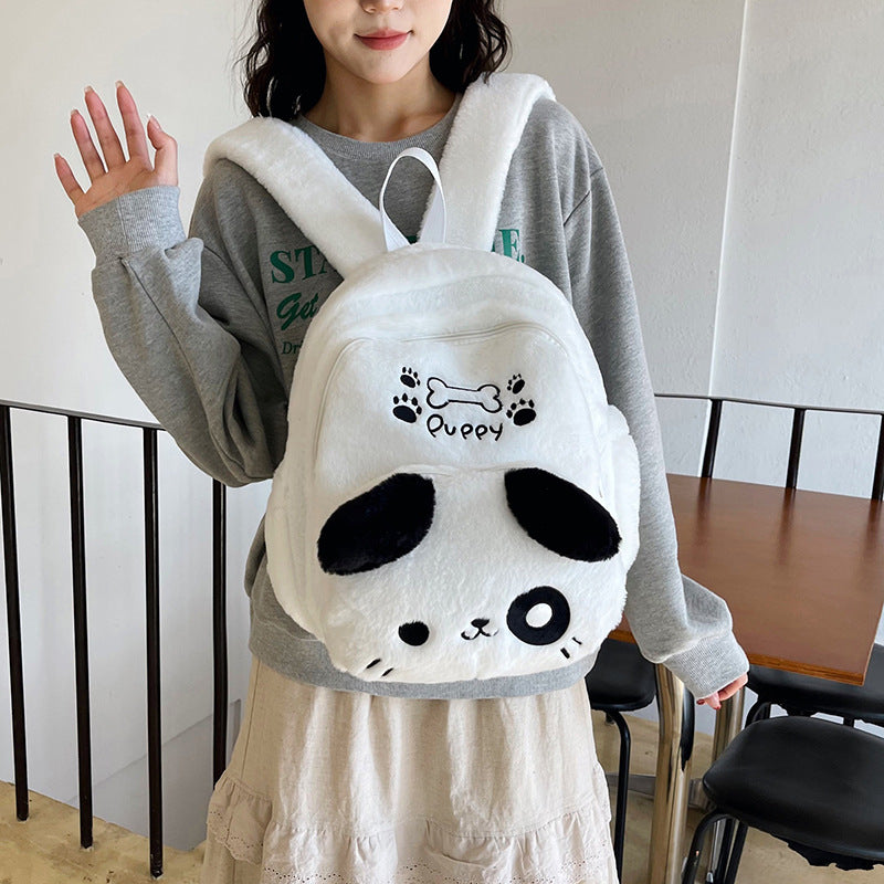 Plüsch Rucksack mit Hundedesign Karnz
