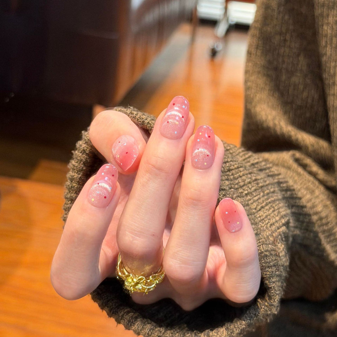 Kunstnägel mit Glamourösem Glitzereffekt Karnz