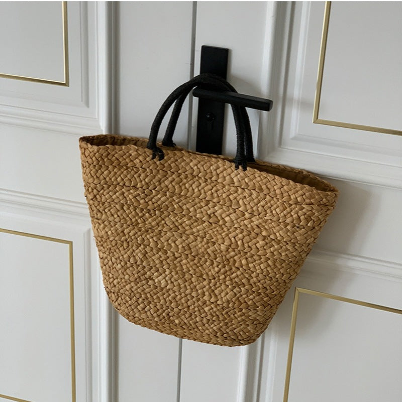 Damen Handgefertigte Strandtasche mit robusten Griffen Karnz