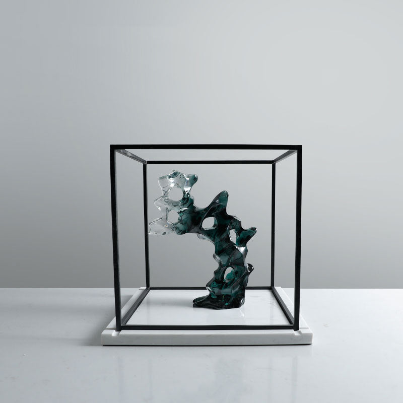 Künstlerische Glas Skulptur
