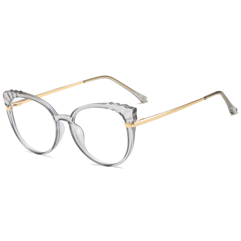 Damen modische Brille im eleganten Cat-Eye-Stil Karnz