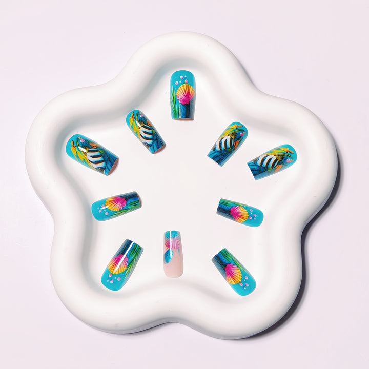 Kreatives Unterwasser Nageldesignset Karnz