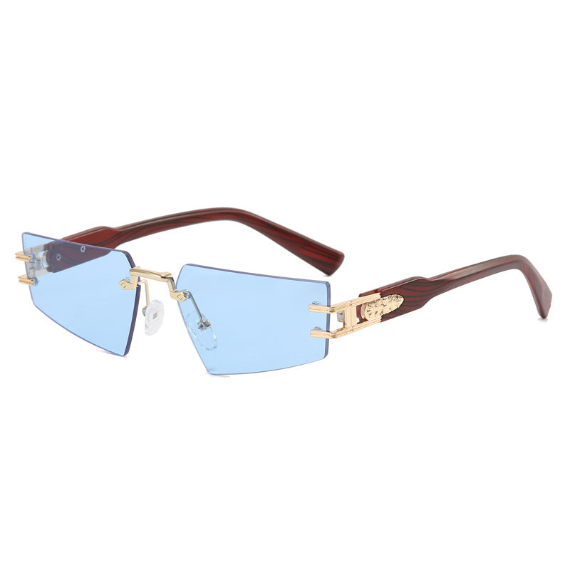 Damen modische Sonnenbrille mit eleganter quadratischer Rahmenkonstruktion und luxuriösen Details Karnz