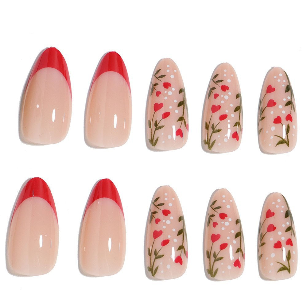 Dekoratives Press-On Nagelset Karnz