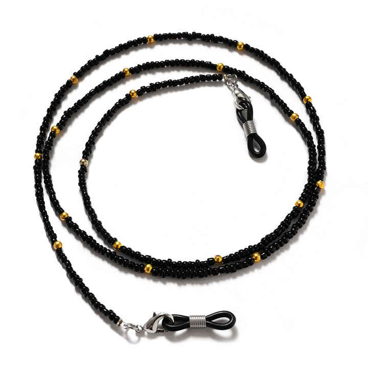 Multi-Strangige Perlen Brillen Kette Karnz