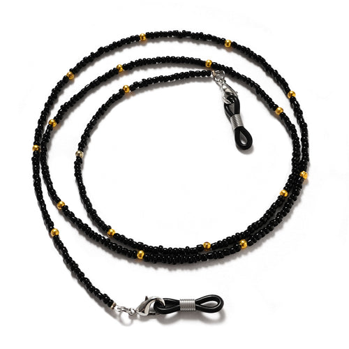 Multi-Strangige Perlen Brillen Kette Karnz