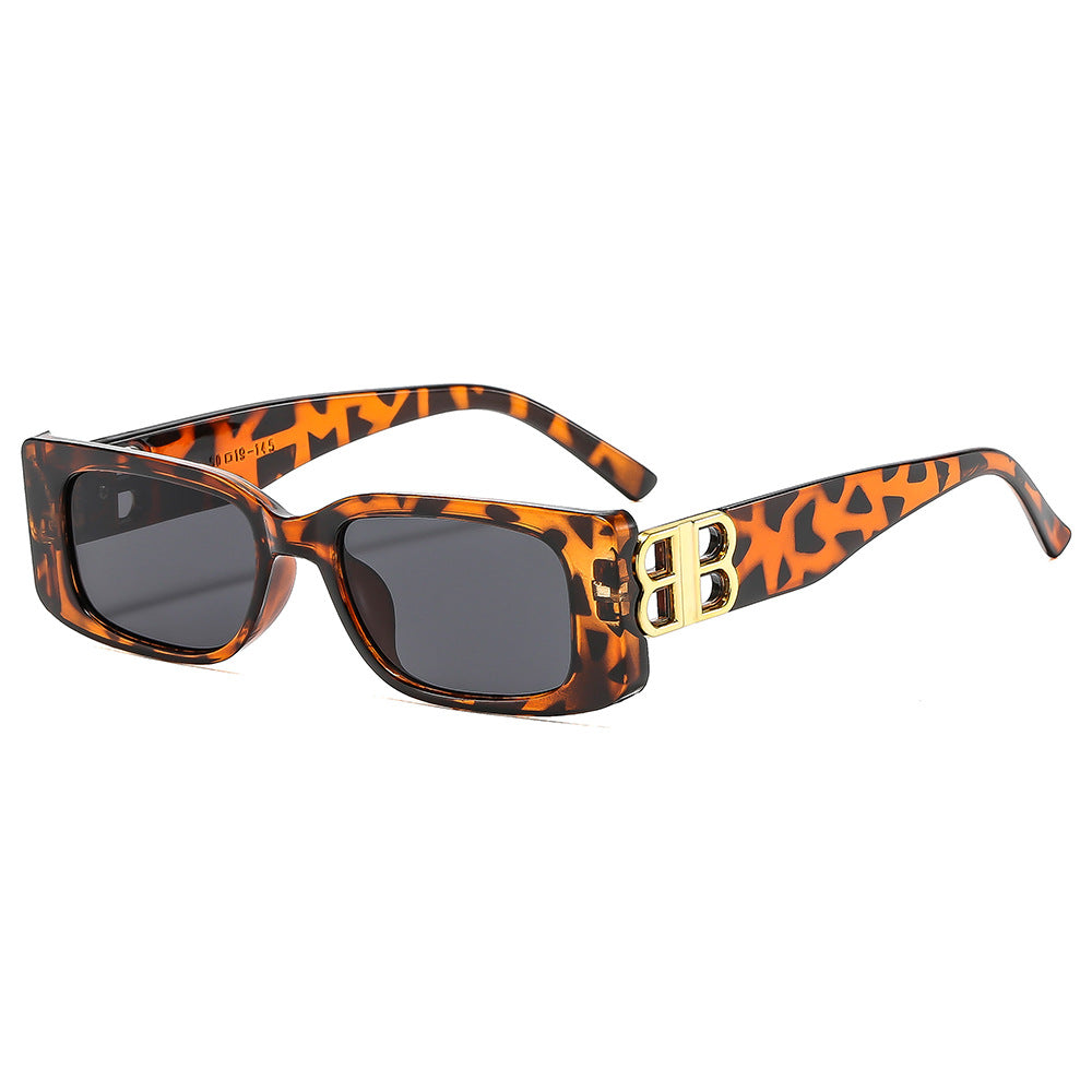 Fashion Statement Rechteckige Sonnenbrille