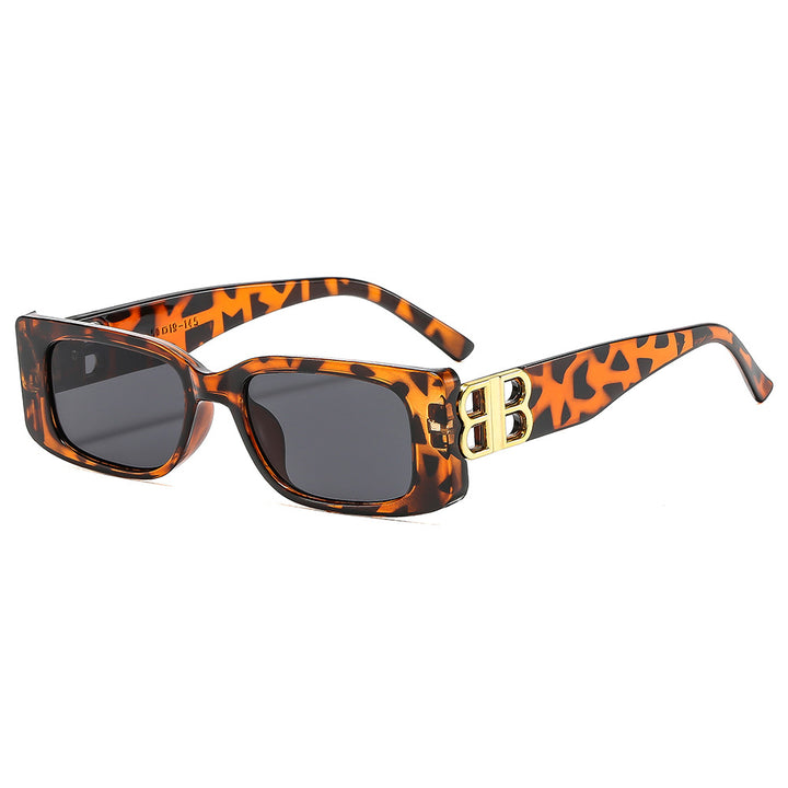 Fashion Statement Rechteckige Sonnenbrille