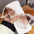 Damen oversized Sonnenbrille mit elegantem Metallrahmen und polarisierten Gläsern Karnz