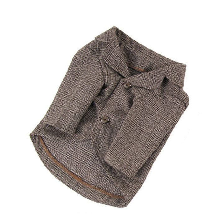 Stylisches Knopfverschluss-Hemd-Hundebett