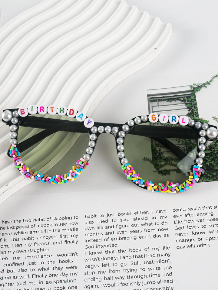 Dekorative Statement-Sonnenbrille Karnz