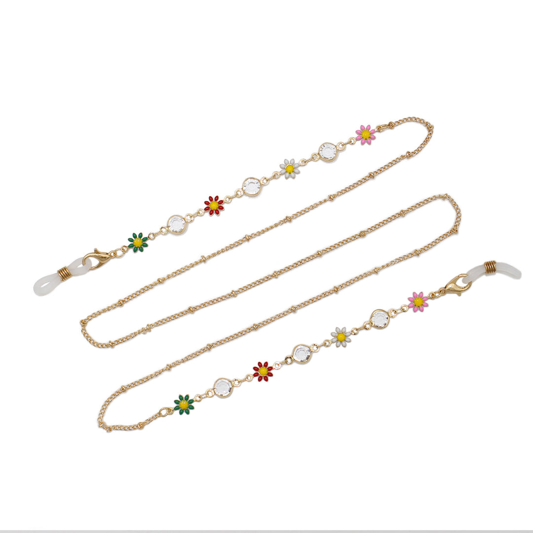 Elegante Stern-Verbundene Brillen Kette Karnz