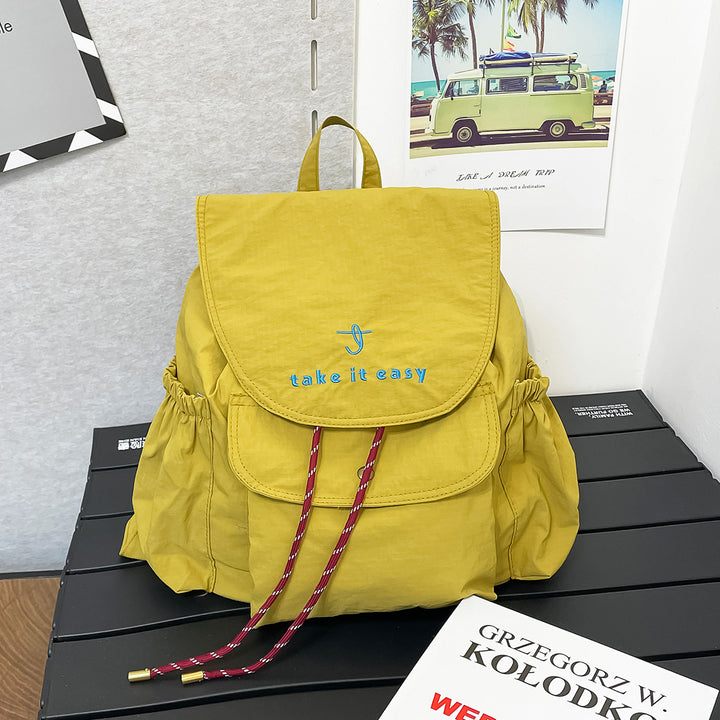 Casual Drawstring-Verschluss Rucksack Karnz