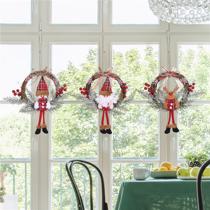 Weihnachts-Themen Hängender Kranz Karnz