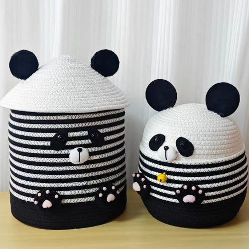 Lustiger Sitzpuff Im Pandadesign Karnz