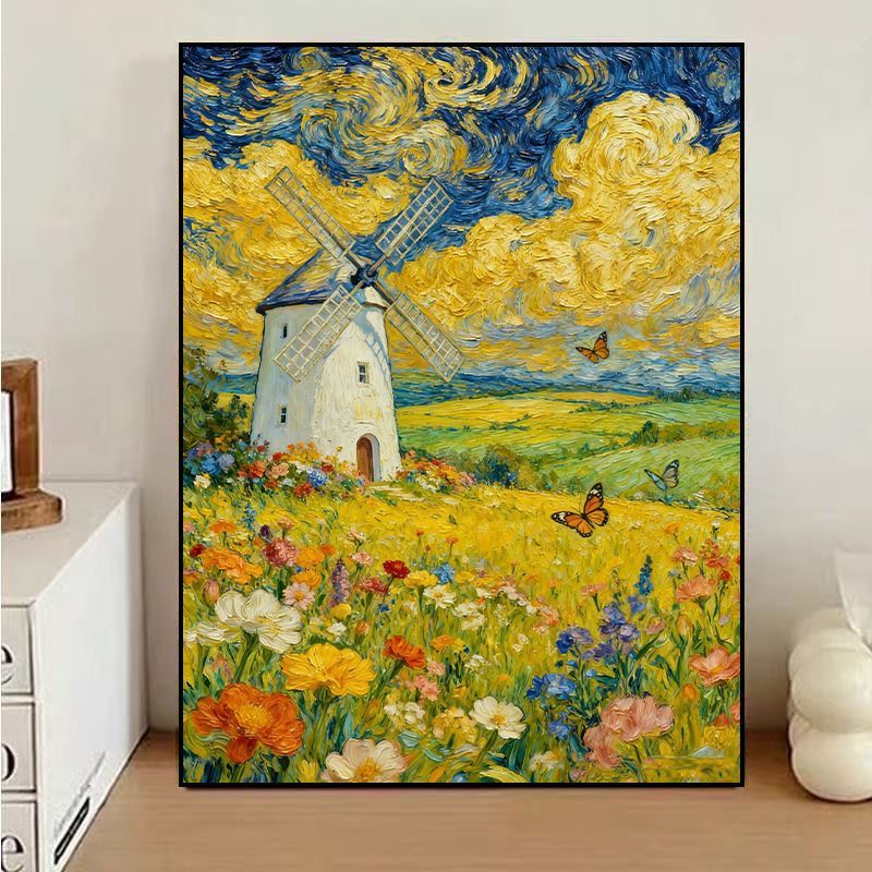 Impressionist Landschafts Kunstdruck Karnz