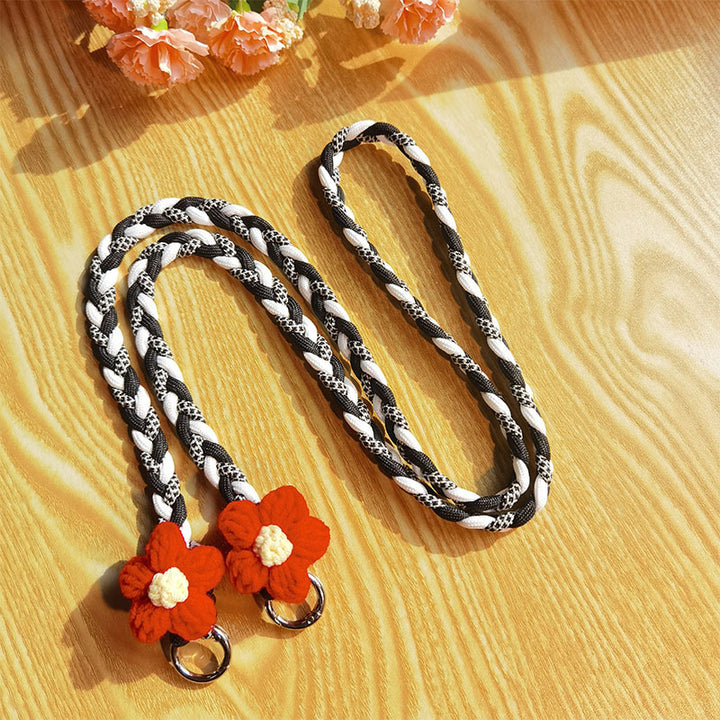 Gewebtes florales Muster Utility Lanyard Karnz