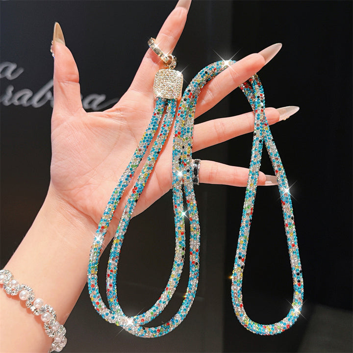 Rhinestone-besetzte Brillenband Karnz