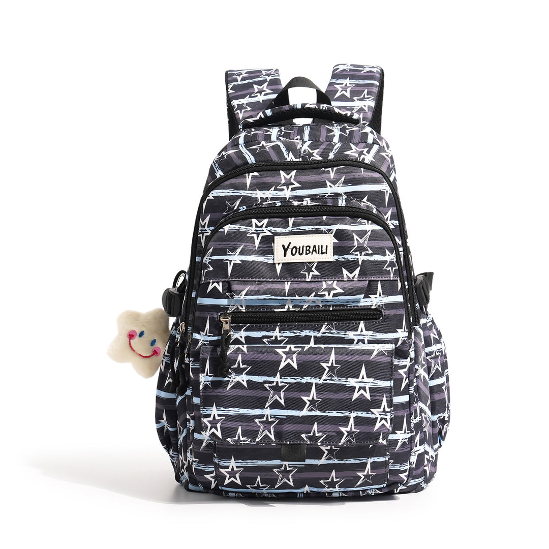 Spaß Schulrucksack mit Sternenmuster Karnz