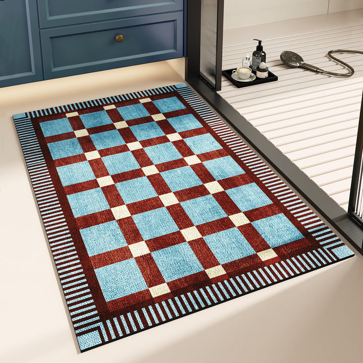 Zeitgenössischer geometrischer Design-Teppich für Zuhause