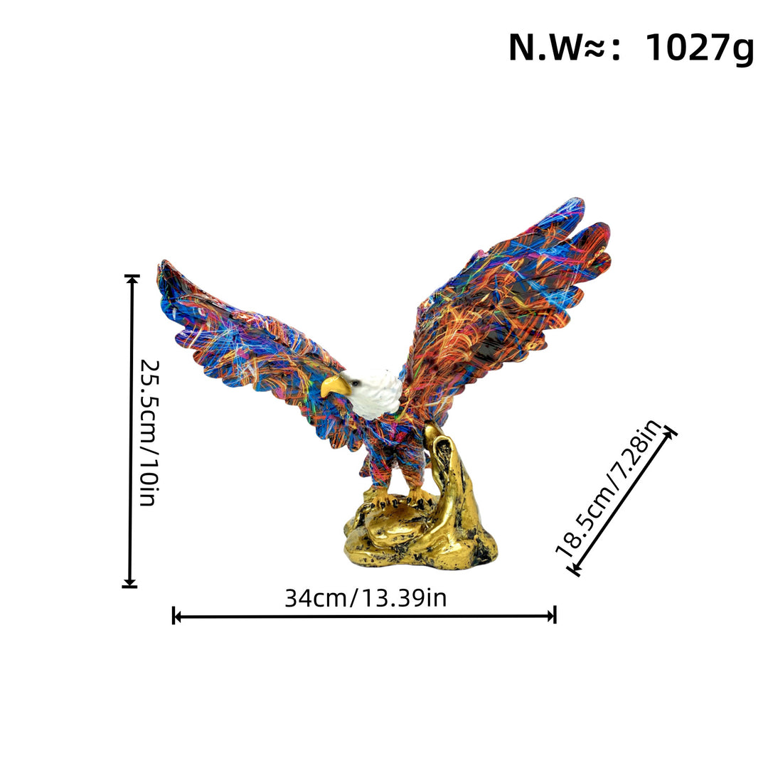 Kunstvolle Adler Skulptur Karnz