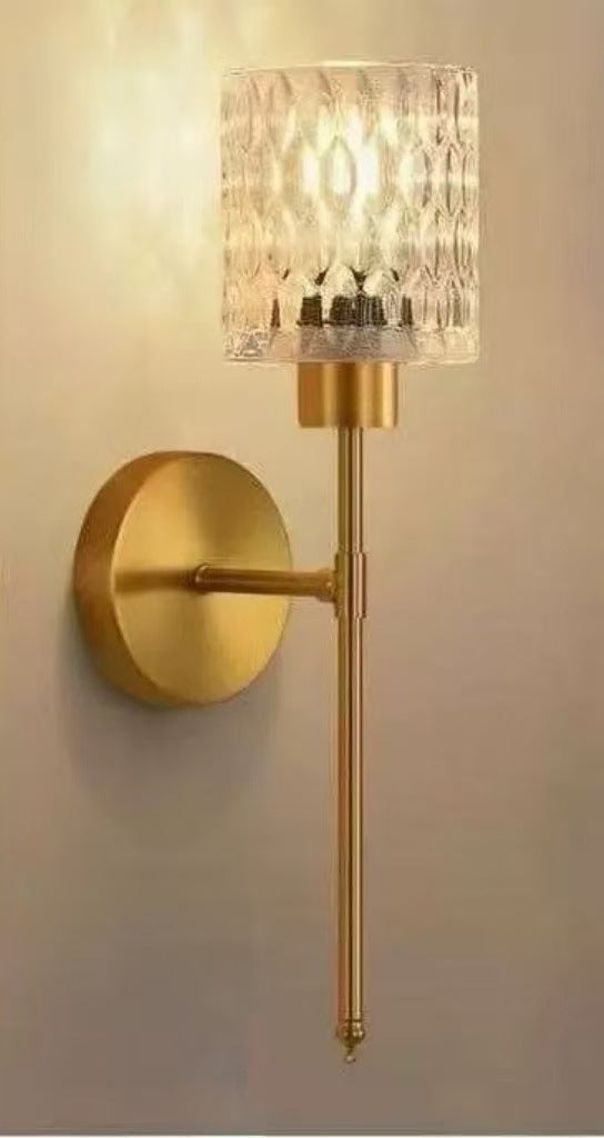 Moderne Kristallglas Wandleuchte