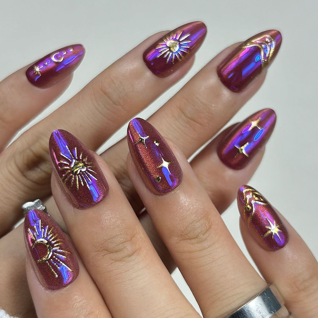 Press-On Nagelkunst Karnz