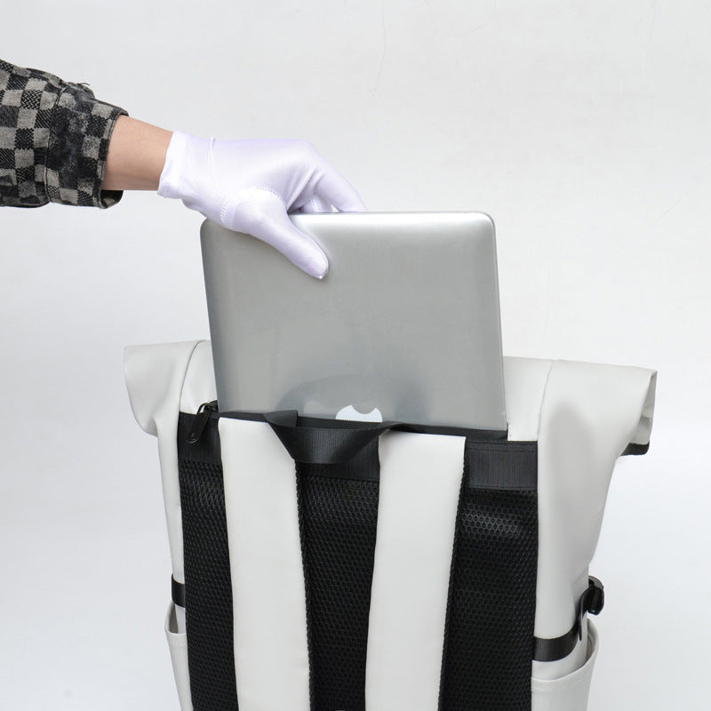 Stylischer Roll-Top wasserdichter Rucksack Karnz