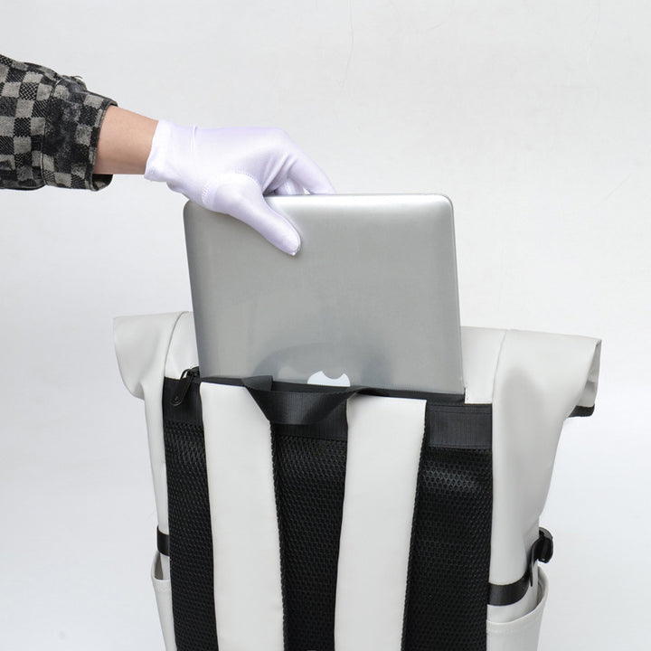 Stylischer Roll-Top wasserdichter Rucksack Karnz