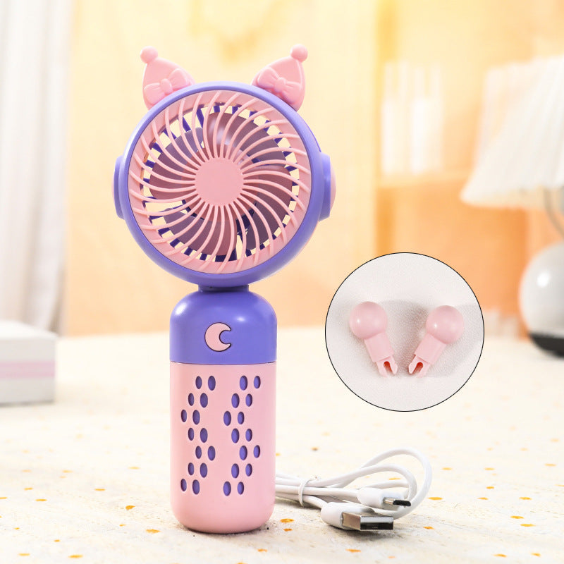 Damen Tragbarer Mini-Ventilator mit Katzenohren Karnz