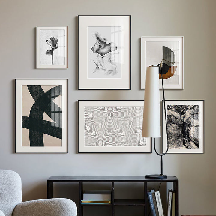 Abstrakte Wandkunst Druck