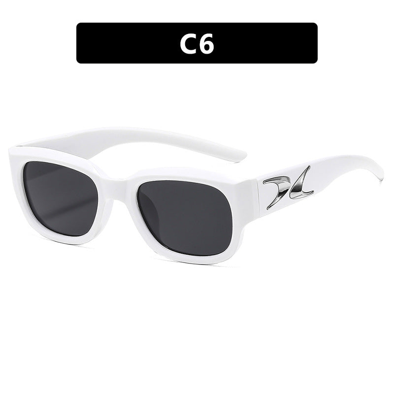 Damen Sonnenbrille im modischen Retro-Design mit stilvollen Akzenten Karnz
