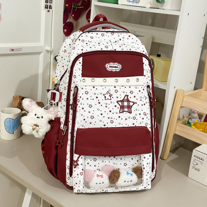 Transparente Taschen-Rucksack Karnz