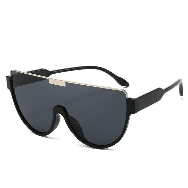 Damen Modische Sport-Sonnenbrille im futuristischen Design Karnz