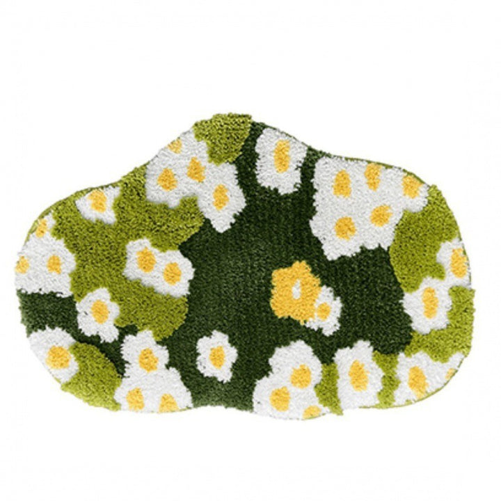 Blumenmuster Badezimmermatte