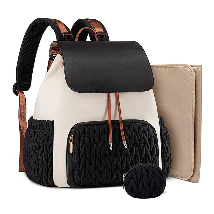 Stylischer Rucksack mit Gepolsterter Rückenseite und Vielseitigen Fächern Karnz