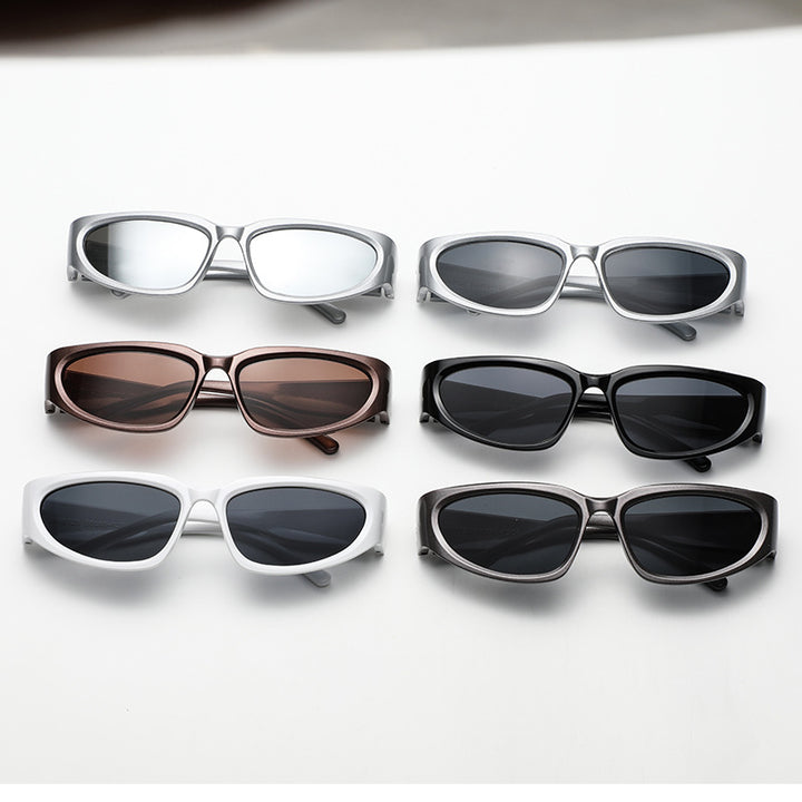 Damen modische Sonnenbrille im eleganten Schildpatt-Design Karnz