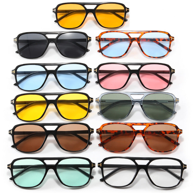Damen markante Sonnenbrille mit herausragender Form Karnz
