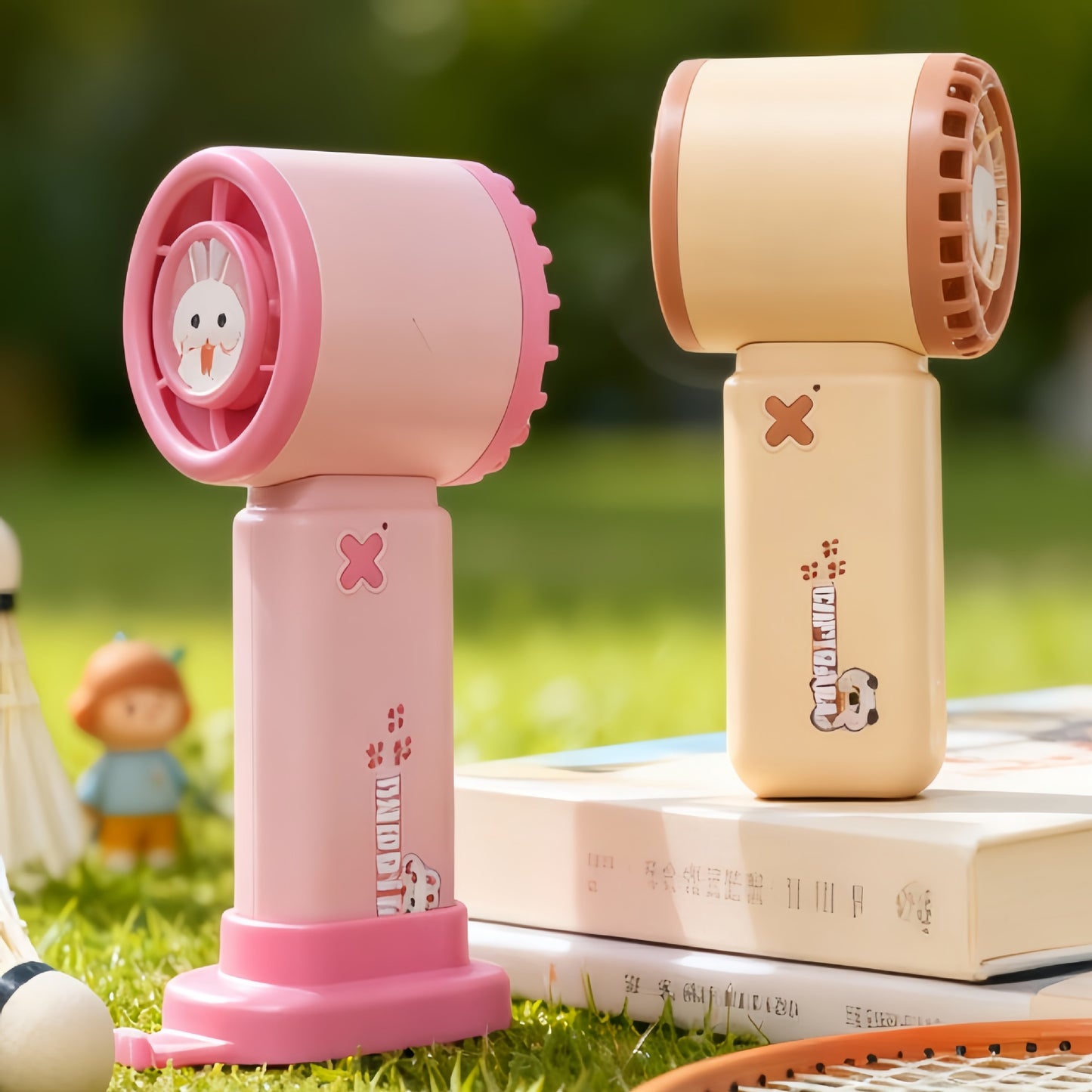 Unisex Tragbarer Handventilator mit niedlichem Tierdesign Karnz