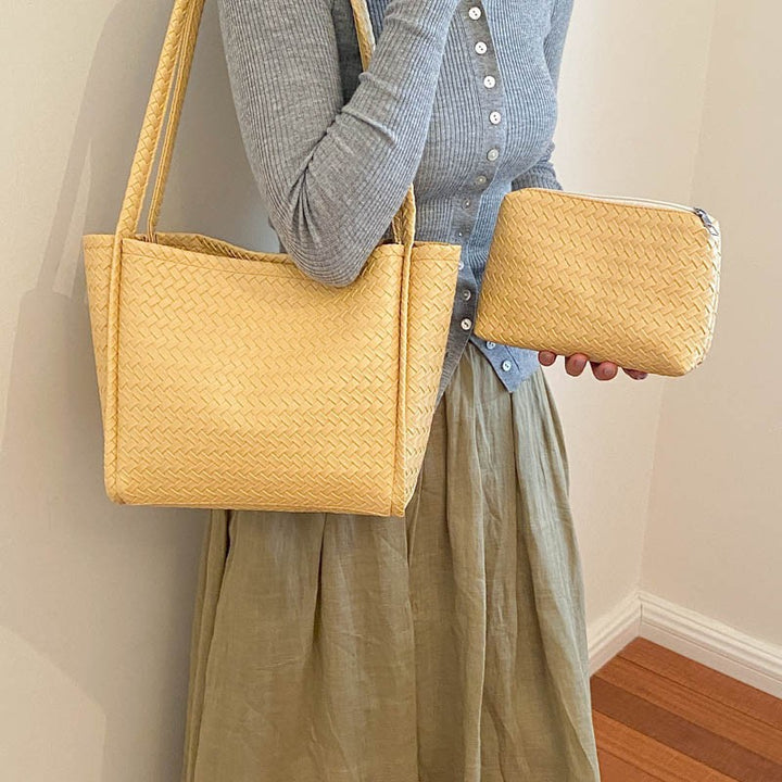 Stylische Gewebte Handtasche