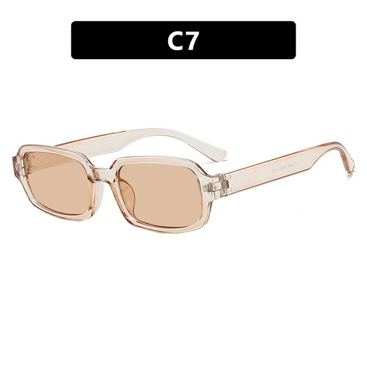 Damen modische Rechtecksonnenbrille mit herausragendem Design und schützendem UV-Filter Karnz