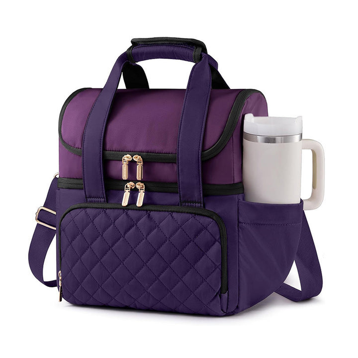 Elegante Kühltasche mit Praktischem Getränkehalter Karnz