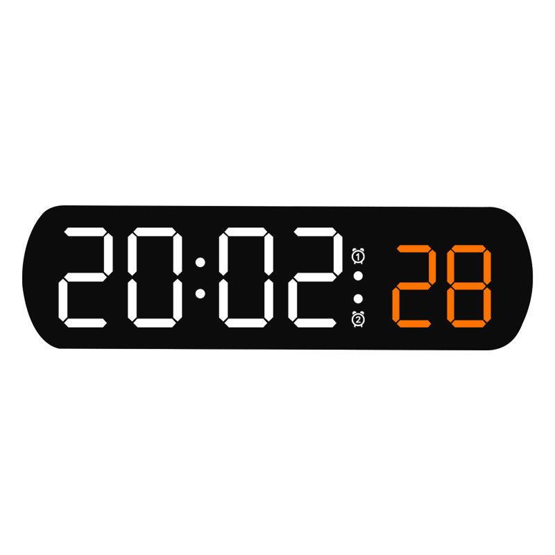 Digitaler Funkwecker mit mehrfarbigem LED-Display Karnz