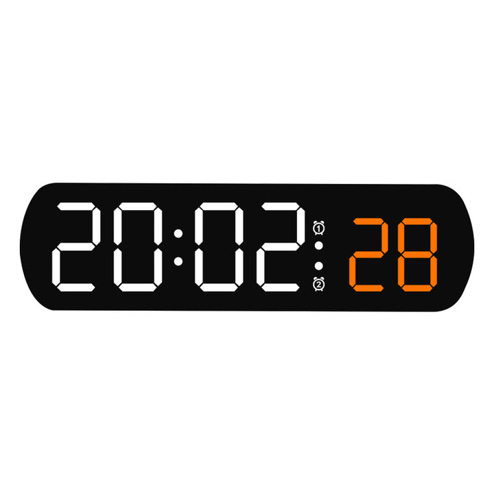 Digitaler Funkwecker mit mehrfarbigem LED-Display Karnz