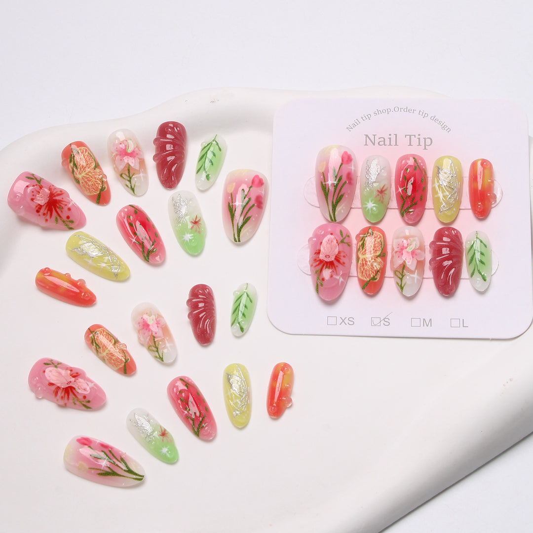 DIY Press-On Nail Art Set Karnz