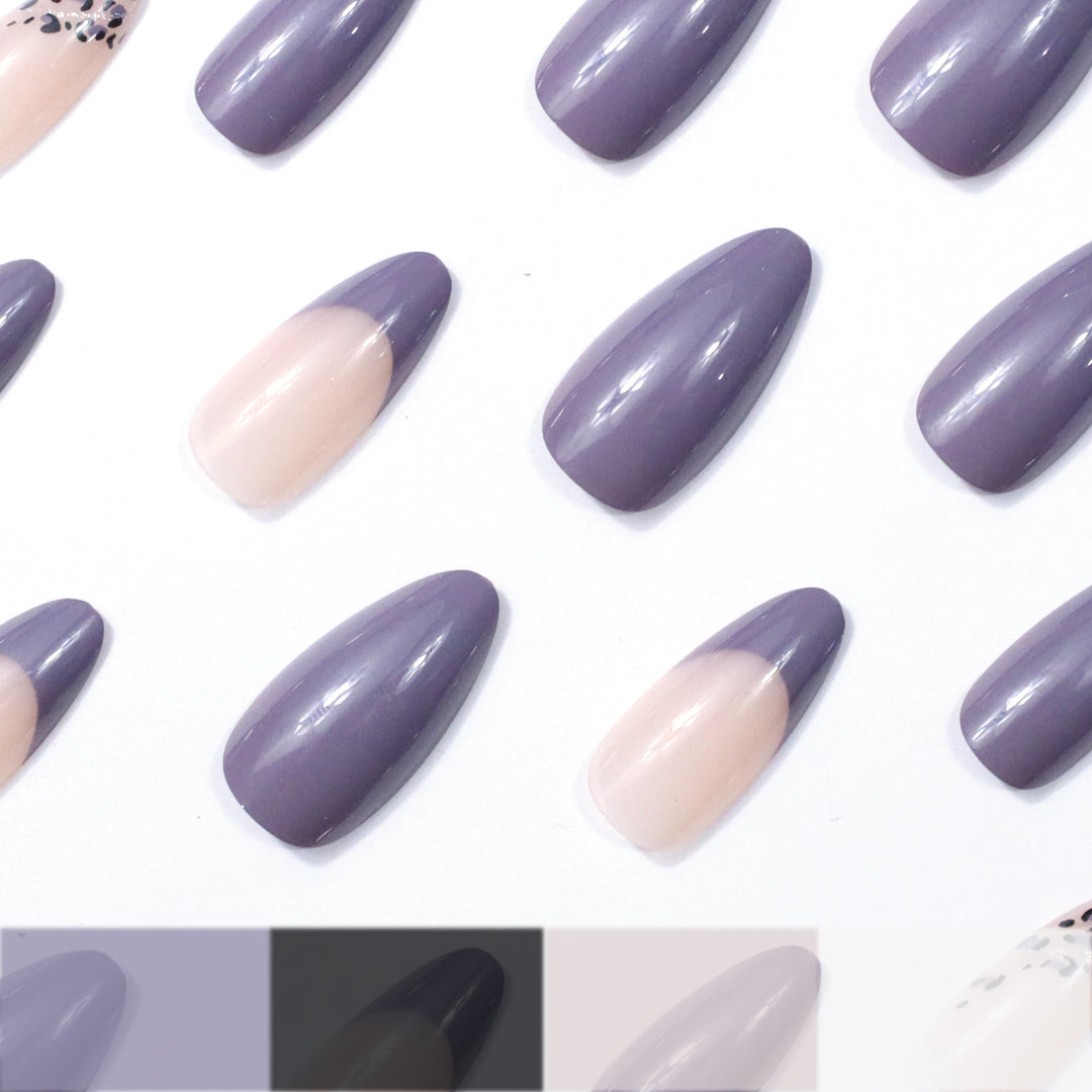 Elegante Ombré Stiletto Nagelkunst Extensions Karnz