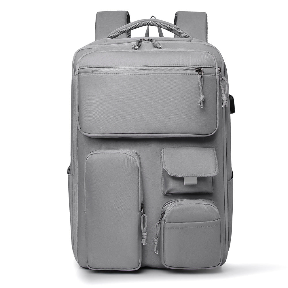 Multi-Pocket Vielseitiger Rucksack Karnz