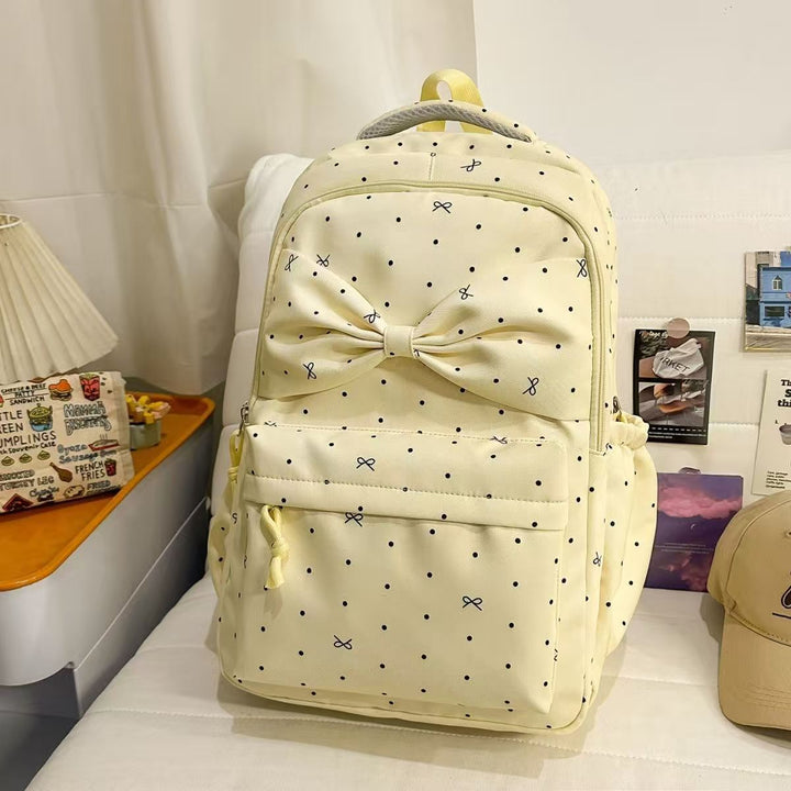 Charmanter Rucksack mit Schleifenakzent