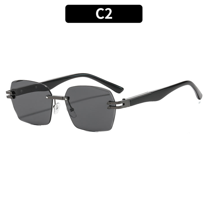 Moderne Eckige Sonnenbrille