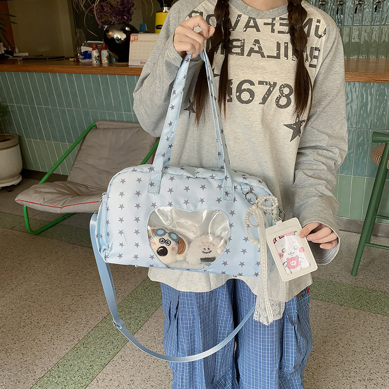 Sternmuster Multi-Funktionshandtasche